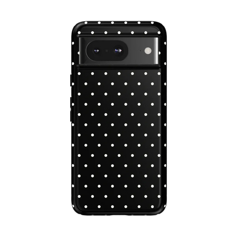 On the Dot | White Polka Dot Case