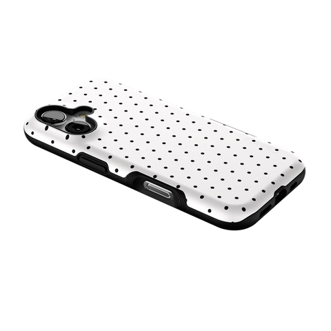 On the Dot | Black Polka Dot Case
