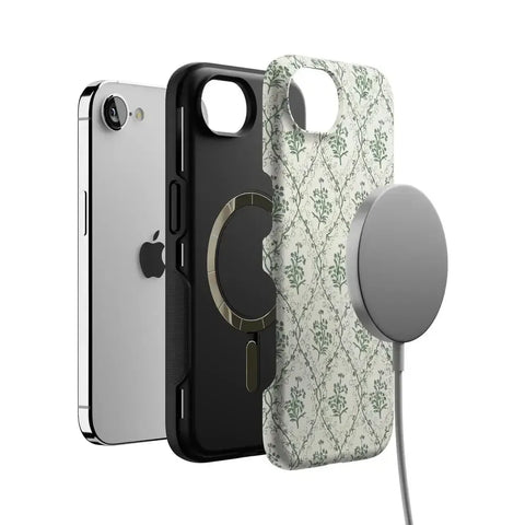 Sage Tapestry | Floral Vines Case