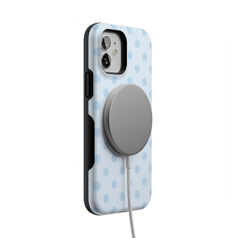 Spotted in SoHo | Light Blue Polka Dot Case
