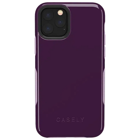 Plum Purple on Light Purple | Ultra-Protective Bold Case