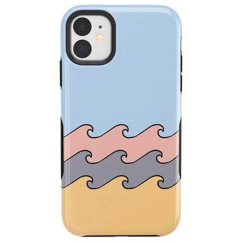 High Tide | Layered Ocean Waves Case