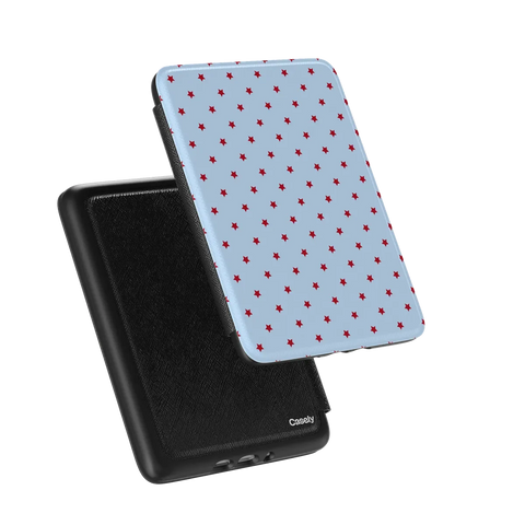 Tiny Stars | Red & Blue Kindle Case