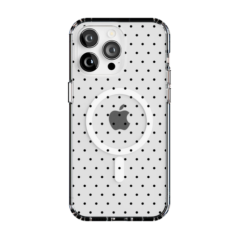 On the Dot | Black Polka Dot Case
