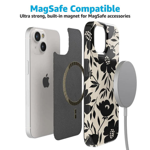 Dark Fantasy | Contrast Floral Case