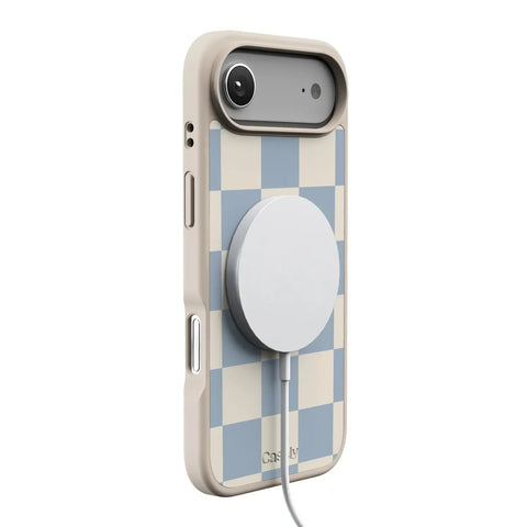 Fit Check | Light Blue Checkerboard Case