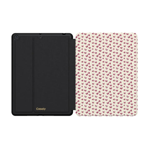 Lovebug | Mauve Hearts iPad Case