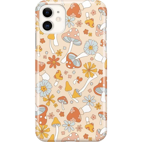 Mushroom Magic | Retro Floral Case