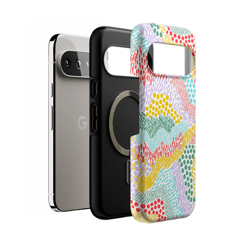 Color Me Happy | Pattern Colorblock Case