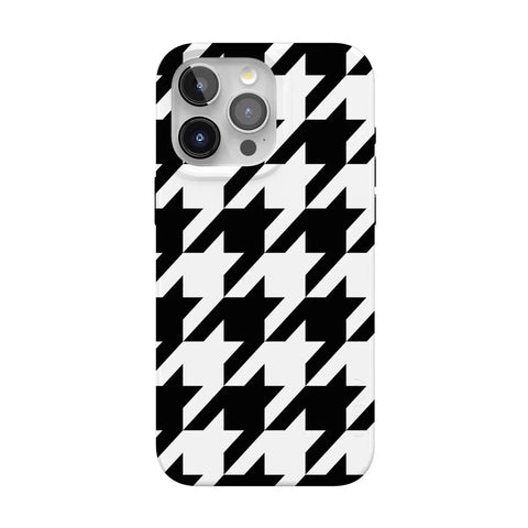 Houndstooth | High Contrast Design Case