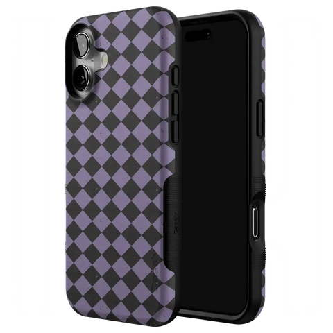Midnight Hex | Purple Checkered Case