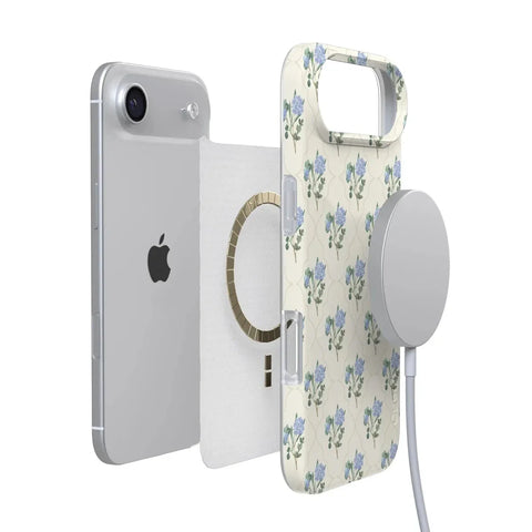 Vintage Garden | Blue Hydrangea Case