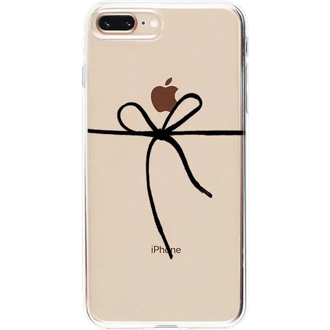 Knot Over U | Clear Ribbon Case