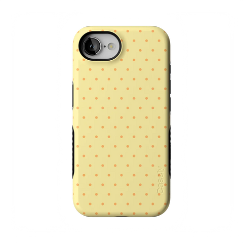 On the Dot | Yellow Polka Dot Case