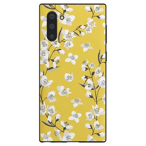Floral Forest | Yellow Cherry Blossom Floral Samsung Case