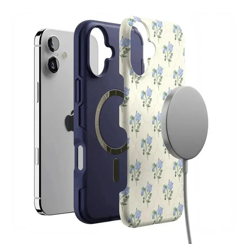 Vintage Garden | Blue Hydrangea Case