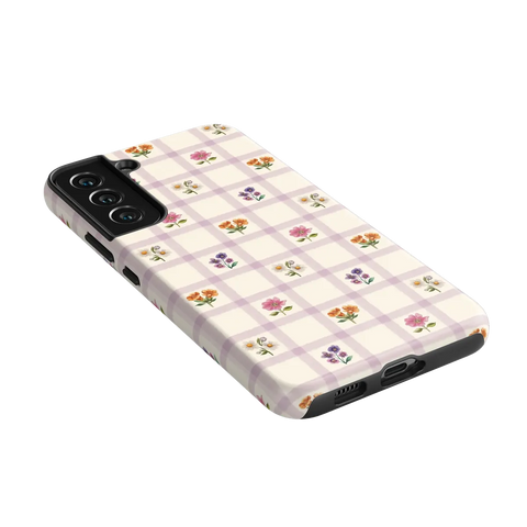 Meadow Check | Floral Gingham Case