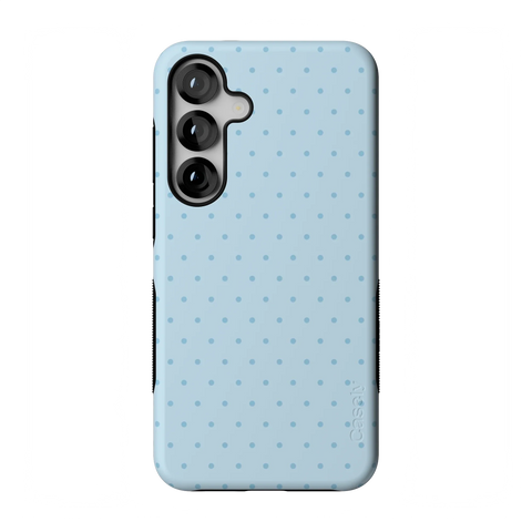 On the Dot | Blue Monochrome Polka Dot Case