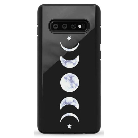 It's Just a Phase | Marble Moon Samsung Case