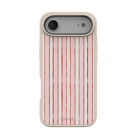 Pretty in Pastel | Blush Stripes Case