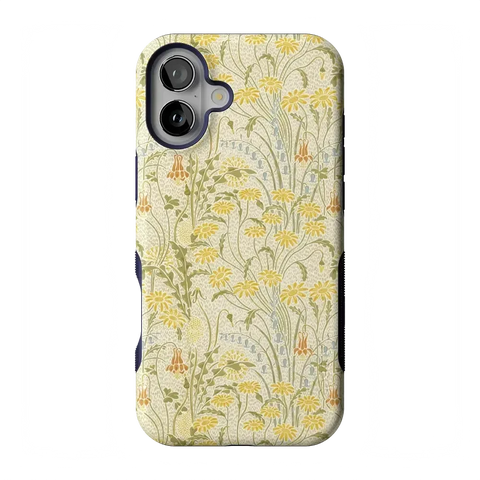 Boho Blooms | Golden Floral Case