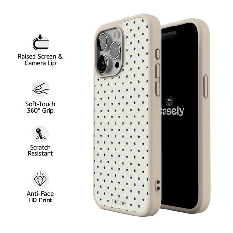 Tiny Stars | Blue & White Case