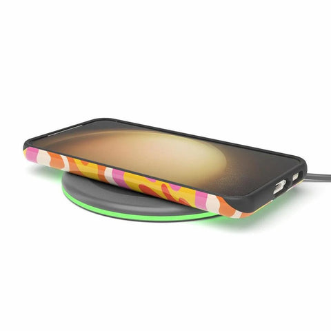 Tropical Color Splash | Abstract Retro Samsung Case