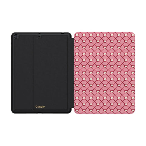 Love Locks | Pink Hearts iPad Case
