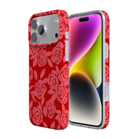 Final Rose | Red & Pink Floral Case