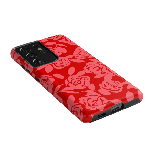 Final Rose | Red & Pink Floral Case