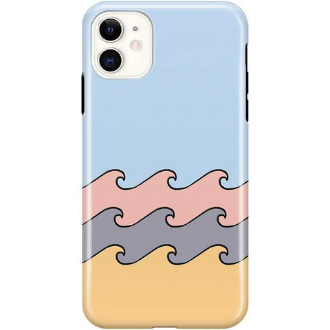 High Tide | Layered Ocean Waves Case