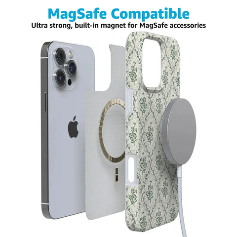 Sage Tapestry | Floral Vines Case