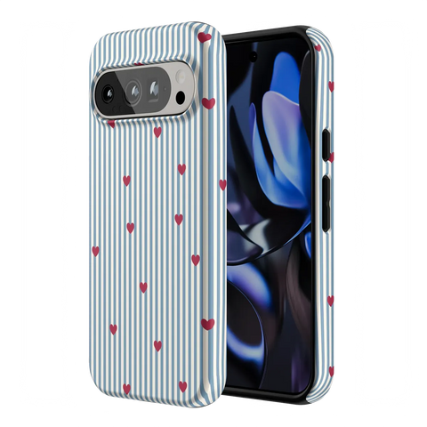 Love Lines | Blue Stripes Case