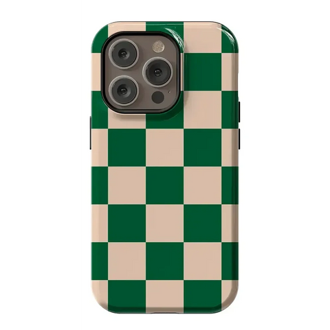 Fit Check | Green Checkerboard Case