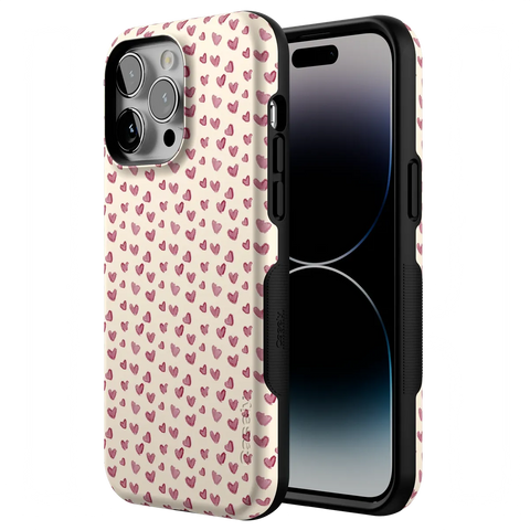 Lovebug | Mauve Hearts Case