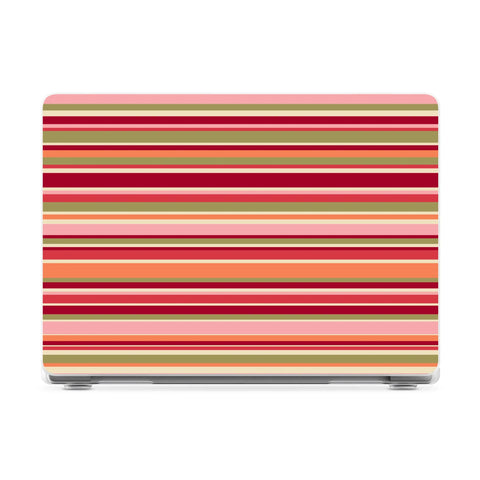 Citrus Stripes | Poolside Print Laptop Shell