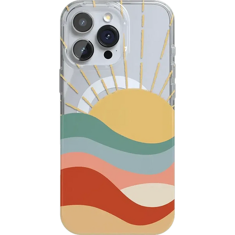 Here Comes the Sun | Colorblock Sunset Case
