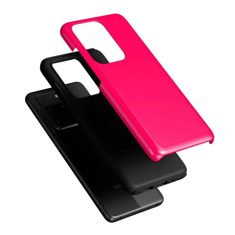 Think Pink | Solid Neon Pink Samsung Case