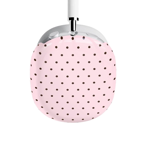 On the Dot | Pink Polka Dot AirPods Max Case