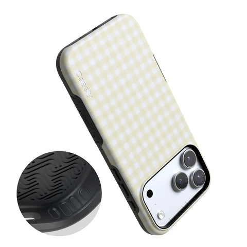 Pastel Picnic | Yellow Gingham Case