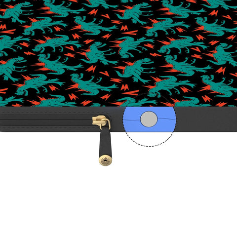 You're Dino-mite | Green Dinosaur Laptop Case
