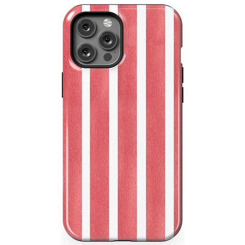 East Coast Summer | Red Stripes Case
