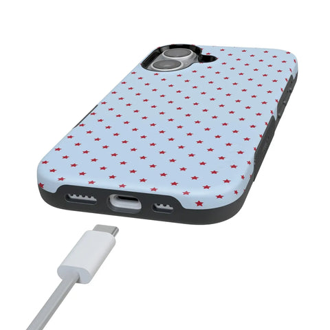 Tiny Stars | Red & Blue Case