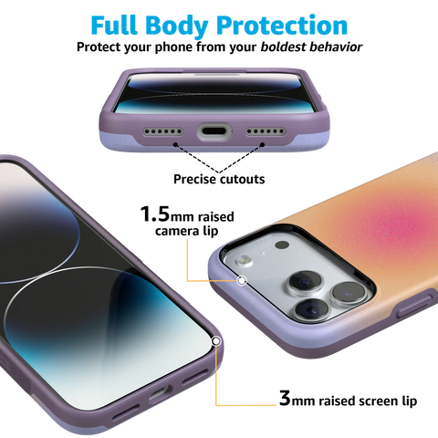 Sunset Halo | Rainbow Aura Case