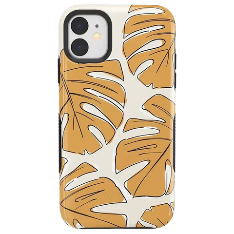 Island Time | Tropical Leaves Floral Case