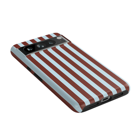 Sunday in Brooklyn | Blue Stripes Case
