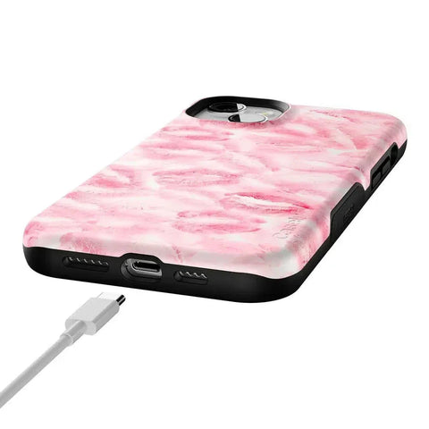 Sealed with a Kiss | Pink Lipstick Case