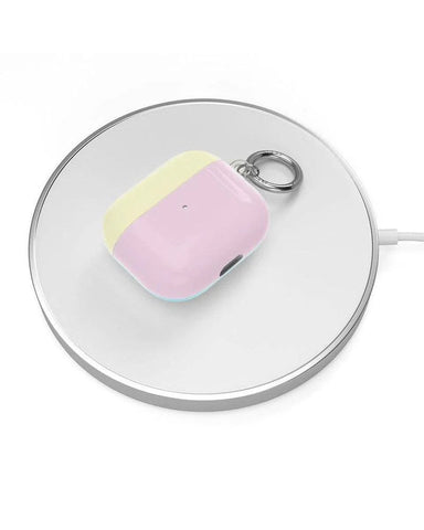 Neon Blue, Pink & Yellow | Colorblock AirPods Case