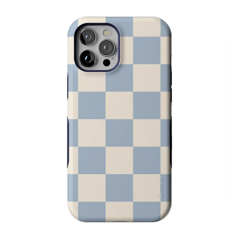 Fit Check | Light Blue Checkerboard Case