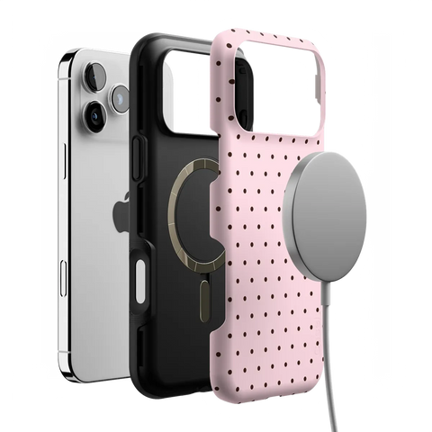 On the Dot | Pink Polka Dot Case